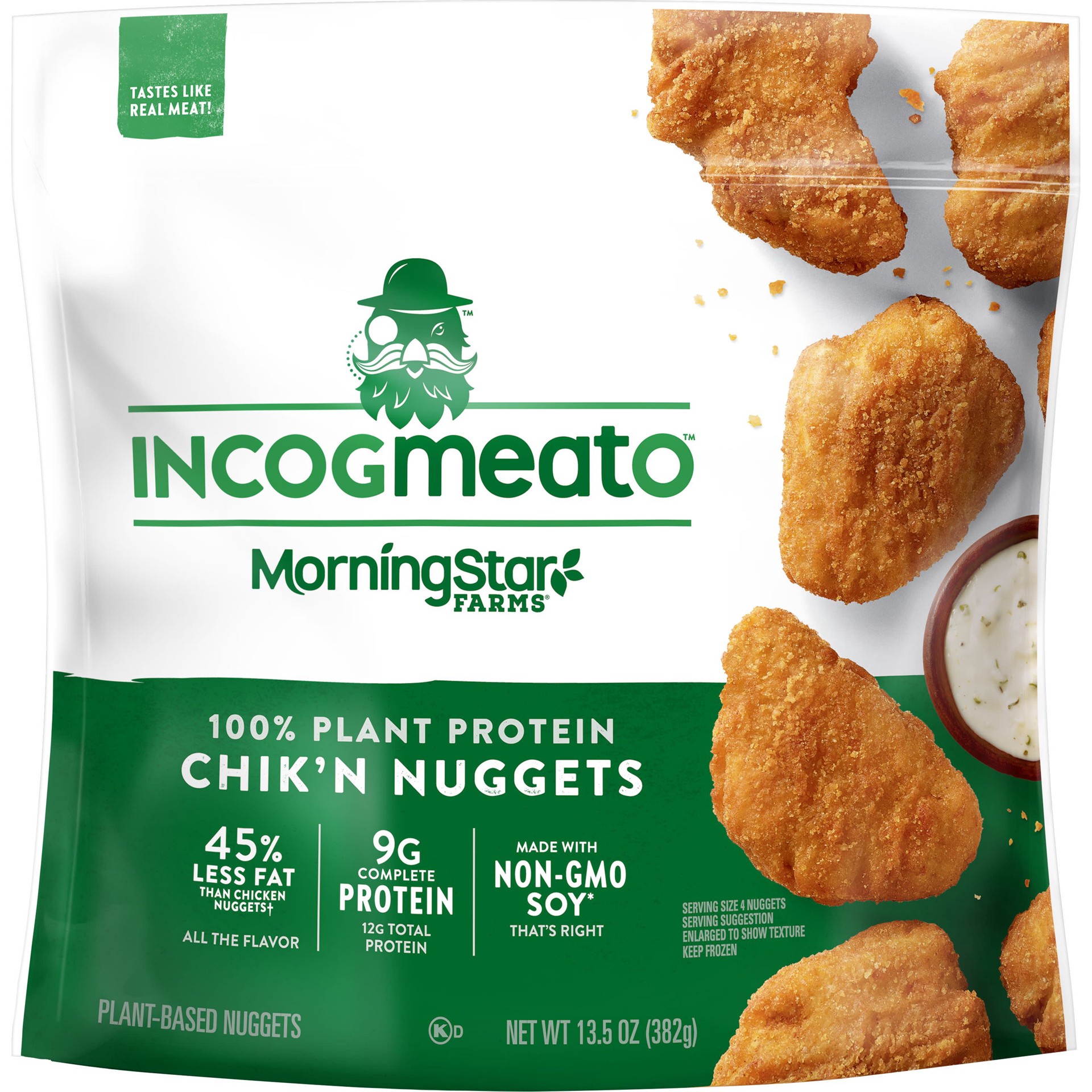 slide 1 of 5, MorningStar Farms Incogmeato Original Meatless Chicken Nuggets, 13.5 oz