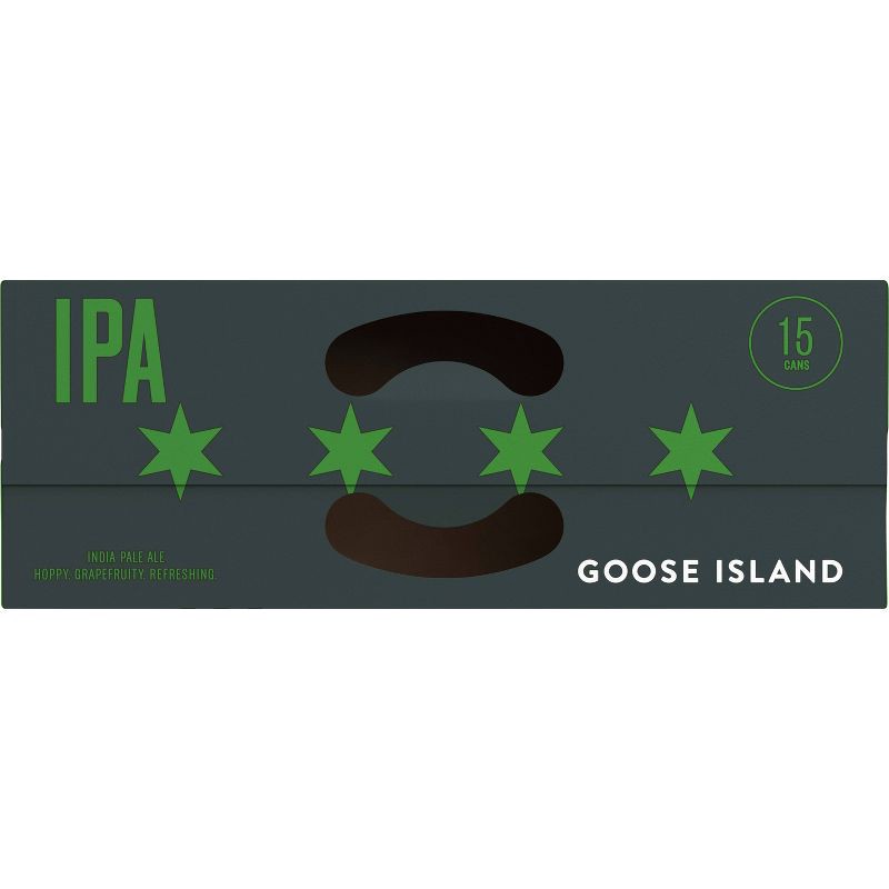 slide 5 of 9, Goose Island Beer Co. Goose Island IPA Beer - 15pk/12 fl oz Cans, 15 ct; 12 fl oz