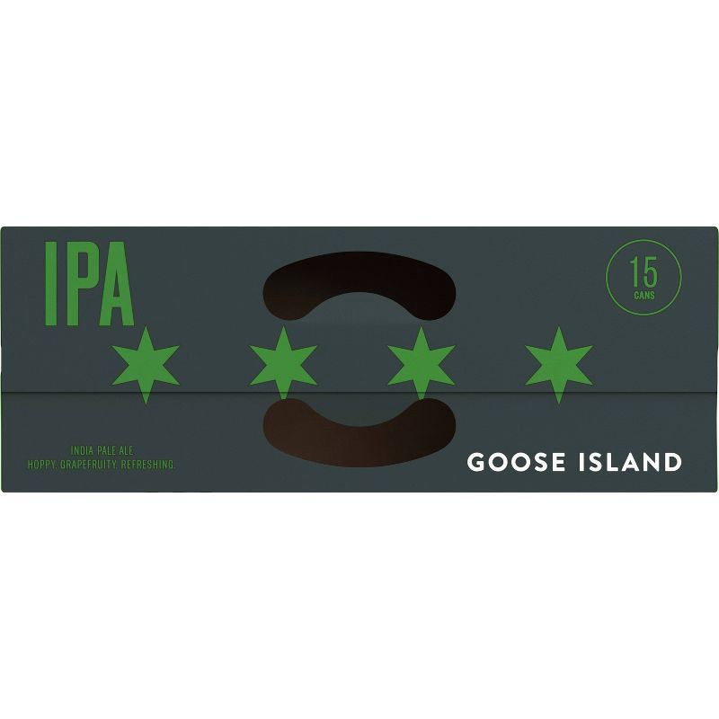 slide 5 of 10, Goose Island Beer Co. Goose Island IPA Beer - 15pk/12 fl oz Cans, 15 ct; 12 fl oz