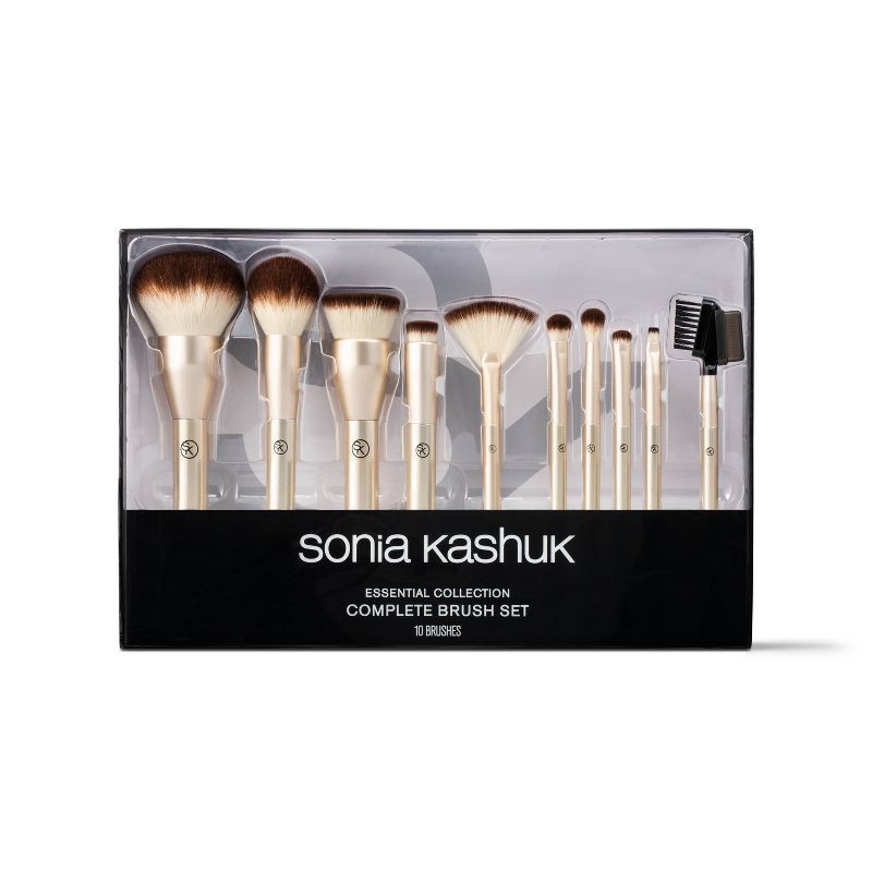 slide 2 of 3, Sonia Kashuk™ Essential Collection Complete Makeup Brush Set - 10pc, 10 ct