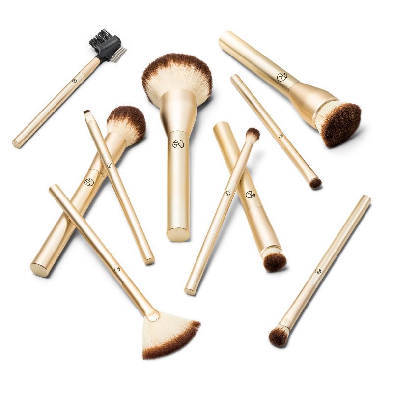 slide 3 of 3, Sonia Kashuk™ Essential Collection Complete Makeup Brush Set - 10pc, 10 ct