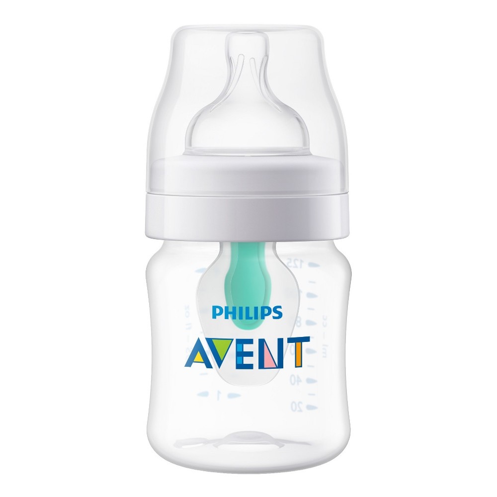 slide 2 of 8, Philips Avent Anti-colic Bottle With AirFree vent, 4 oz
