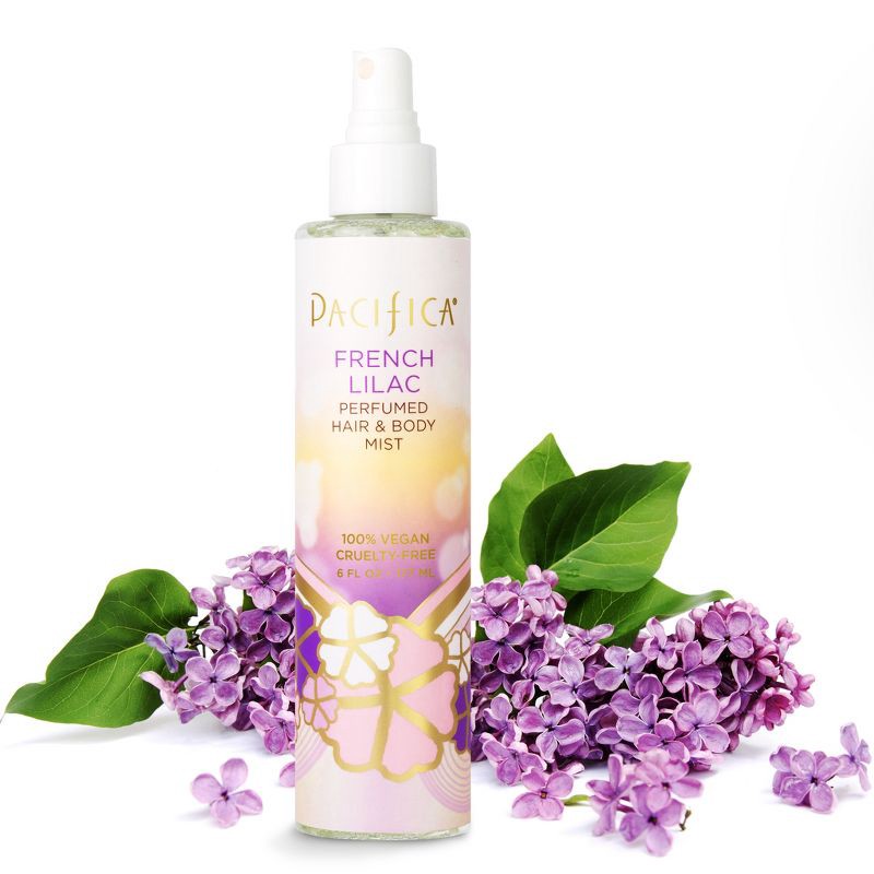 slide 2 of 3, French Lilac by Pacifica Perfumed Hair & Body Mist Women's Body Spray - 6 fl oz, 6 fl oz