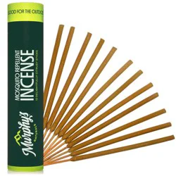 Murphy's Naturals 12pk Mosquito Repellent Incense Sticks: Outdoor DEET-Free Area Repellent with Lemon Grass Oil