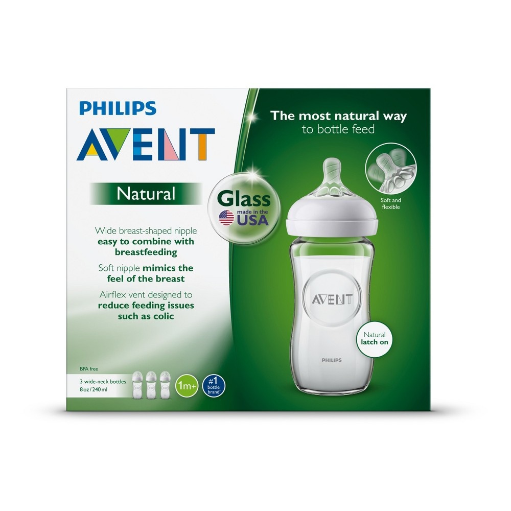 Avent Natural Feeding 1M+ 9 oz Bottles - Shop Bottles at H-E-B