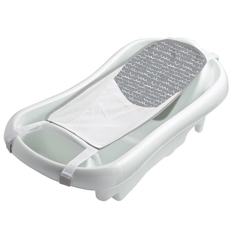 slide 1 of 4, The First Years Sure Comfort Deluxe Newborn-to-Toddler Tub with Sling - White, 1 ct