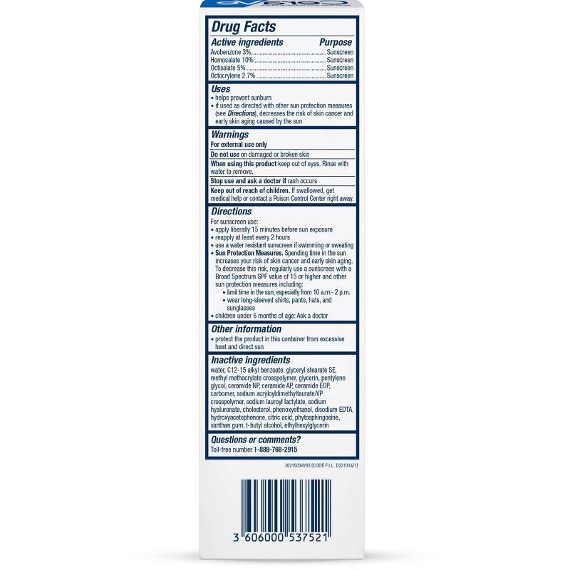 slide 14 of 14, CeraVe Ultra-Light Face Lotion Moisturizer with Sunscreen - SPF 30 – 1.7oz, 1.7 oz