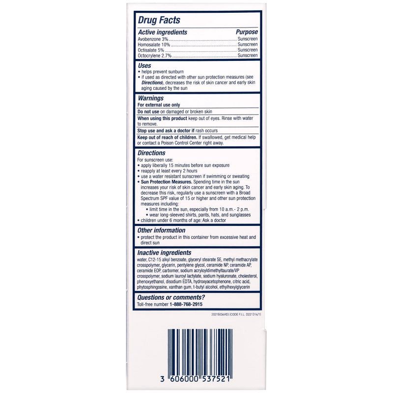 slide 10 of 14, CeraVe Ultra-Light Face Lotion Moisturizer with Sunscreen - SPF 30 – 1.7oz, 1.7 oz