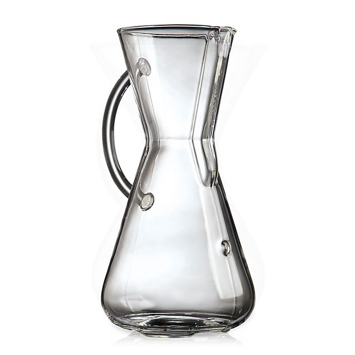 slide 1 of 1, Chemex Classic Series Drip Coffeemaker with Glass Handle, 3 cups