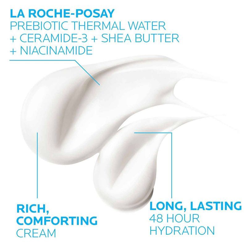 slide 3 of 7, La Roche Posay Lipikar AP+M Triple Repair Body Moisturizing Cream, Body and Face Moisturizer for Dry Skin with Shea Butter and Glycerin - 13.5 oz, 13.5 oz