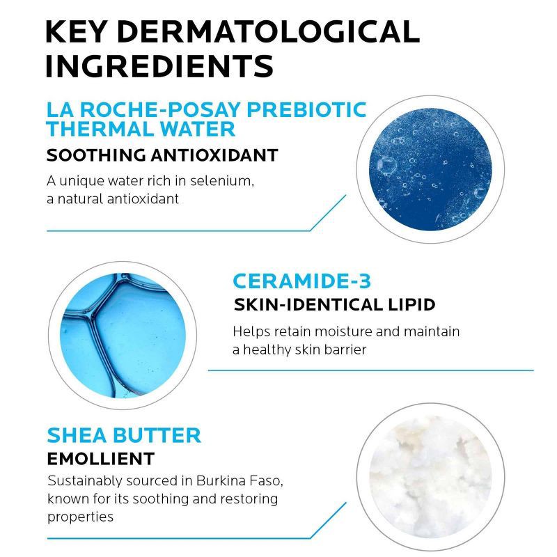 slide 4 of 7, La Roche Posay Lipikar AP+M Triple Repair Body Moisturizing Cream, Body and Face Moisturizer for Dry Skin with Shea Butter and Glycerin - 13.5 oz, 13.5 oz