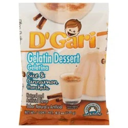 D'Gari Rice & Cinnamon Horchata Gelatin Dessert 4.2 oz