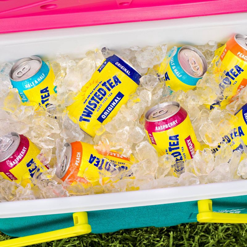 slide 9 of 10, Twisted Tea Hard Iced Tea Party Pack - 12pk/12 fl oz Cans, 12 ct; 12 fl oz
