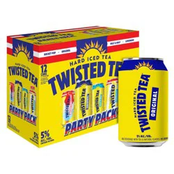 Twisted Tea Hard Iced Tea Party Pack - 12pk/12 fl oz Cans