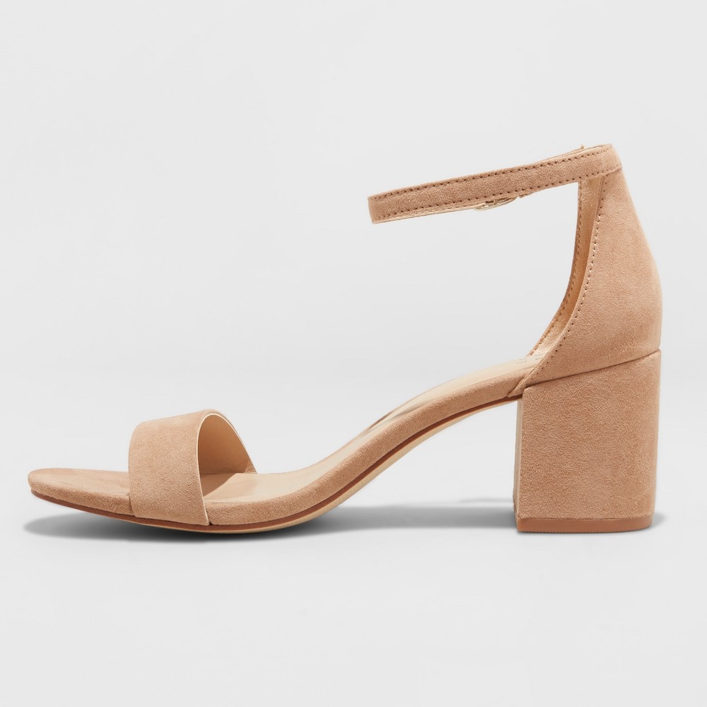 slide 2 of 6, Women's Michaela Heels - A New Day Taupe 11, 1 ct