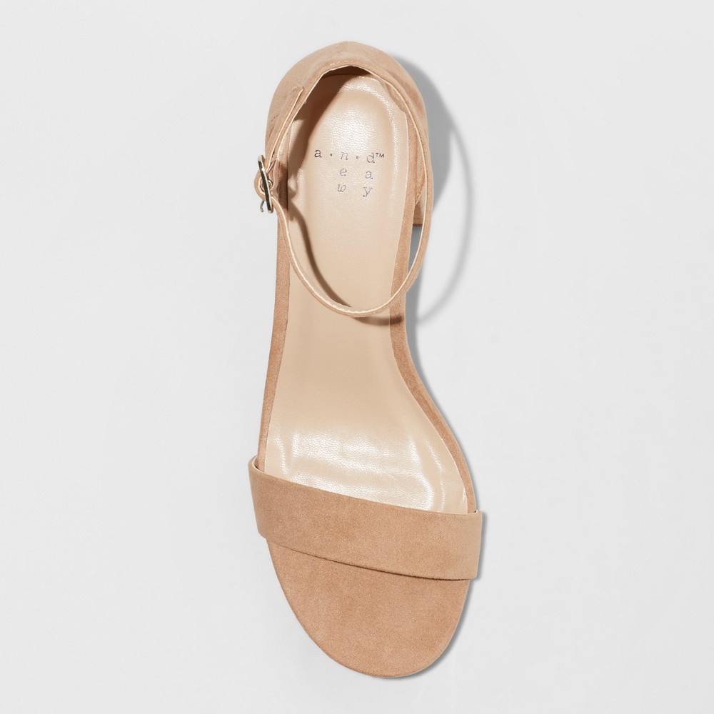 slide 3 of 6, Women's Michaela Heels - A New Day Taupe 11, 1 ct