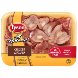 Tyson All Natural Chicken Gizzards & Hearts, Frozen