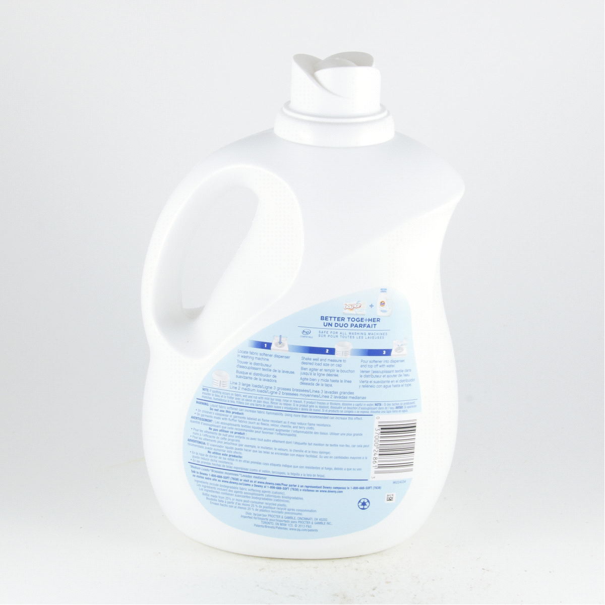 slide 8 of 15, Downy Ultra Free & Gentle Liquid Fabric Conditioner - Unscented - 88 fl oz, 