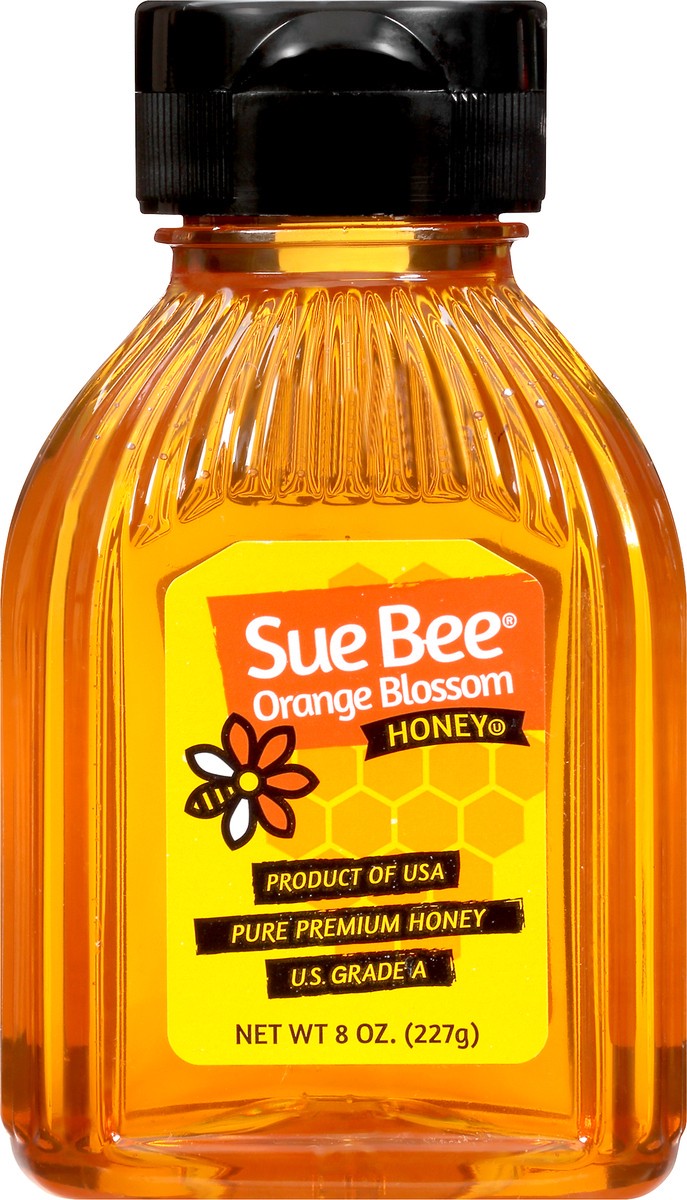 slide 8 of 13, Sue Bee Orange Blossom Honey 8 oz, 8 oz