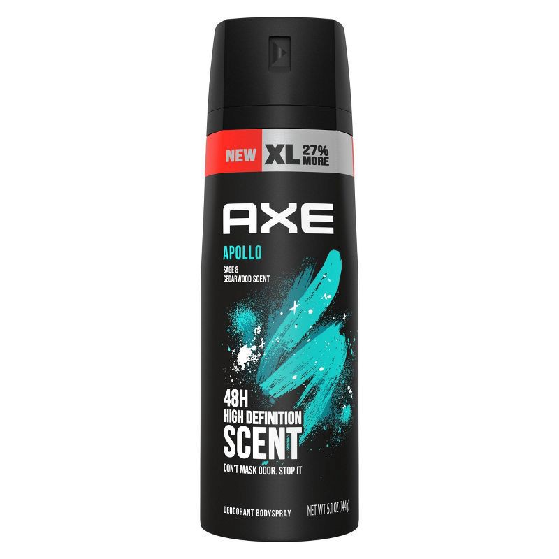 slide 2 of 5, Axe Apollo All-Day Fresh Deodorant Body Spray - 5.1oz, 5.1 oz