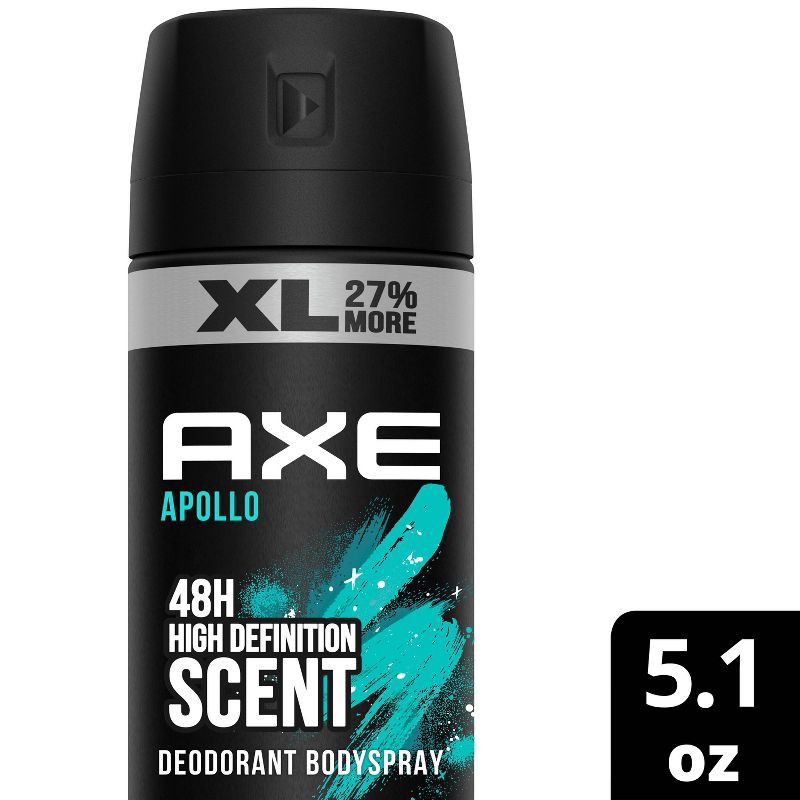slide 1 of 7, Axe Apollo All-Day Fresh Deodorant Body Spray - 5.1oz, 5.1 oz
