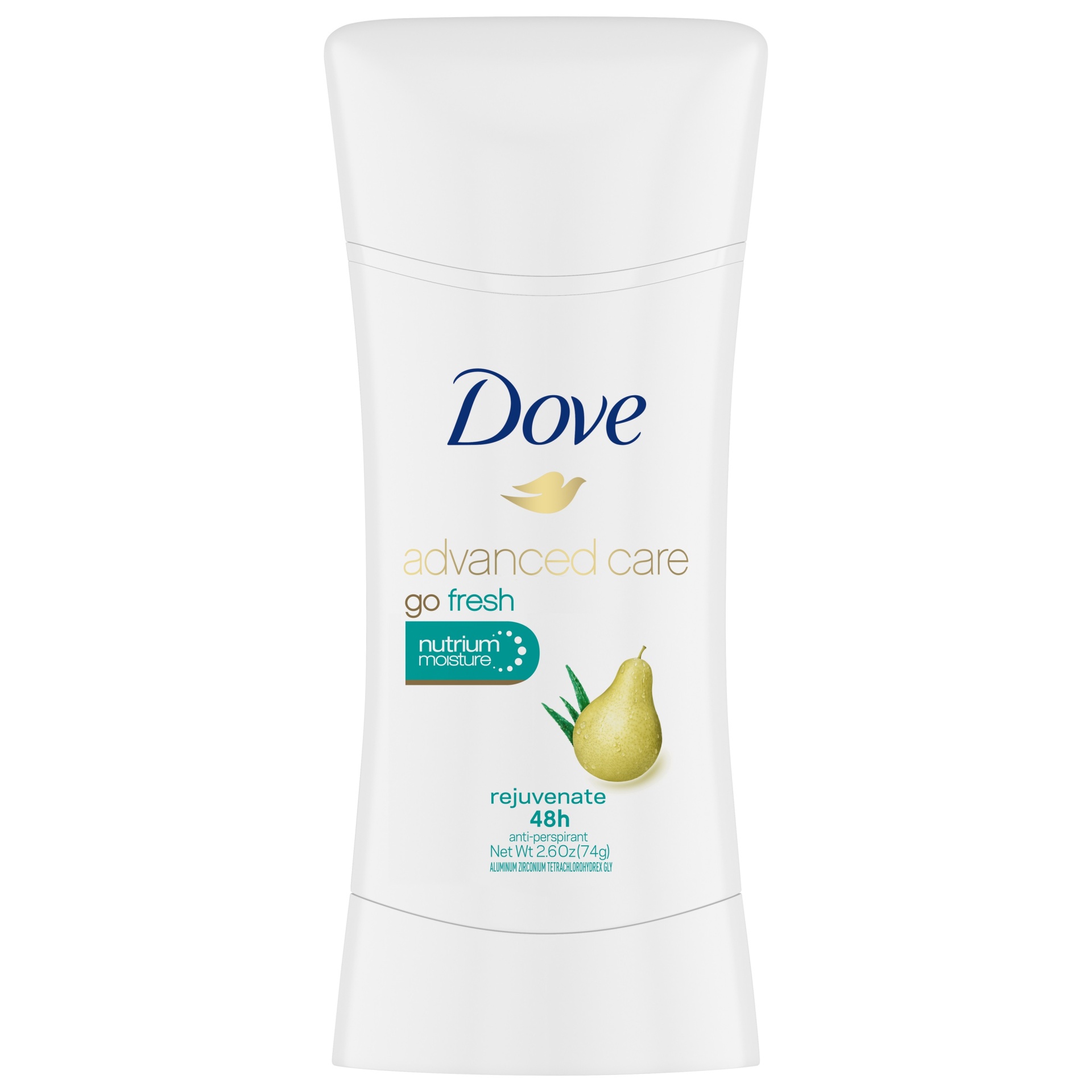 slide 1 of 5, Dove Adv Rejuv Antiperspirantdeodorant, 2.6 oz