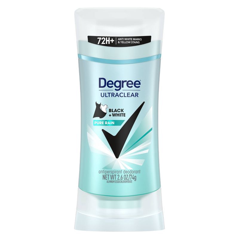 slide 2 of 4, Degree Ultraclear Black + White Pure Rain 72-Hour Antiperspirant & Deodorant - 2.6oz, 2.6 oz