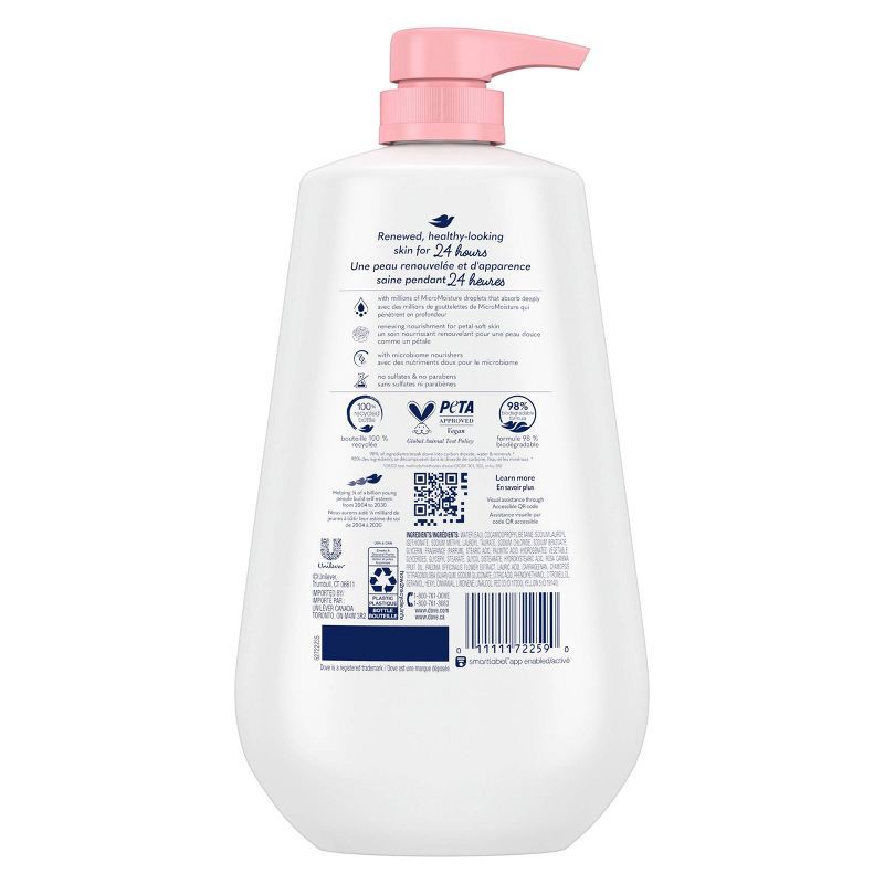 slide 3 of 11, Dove Beauty Renewing Body Wash Pump - Peony & Rose Oil - 30.6 fl oz, 30.6 fl oz