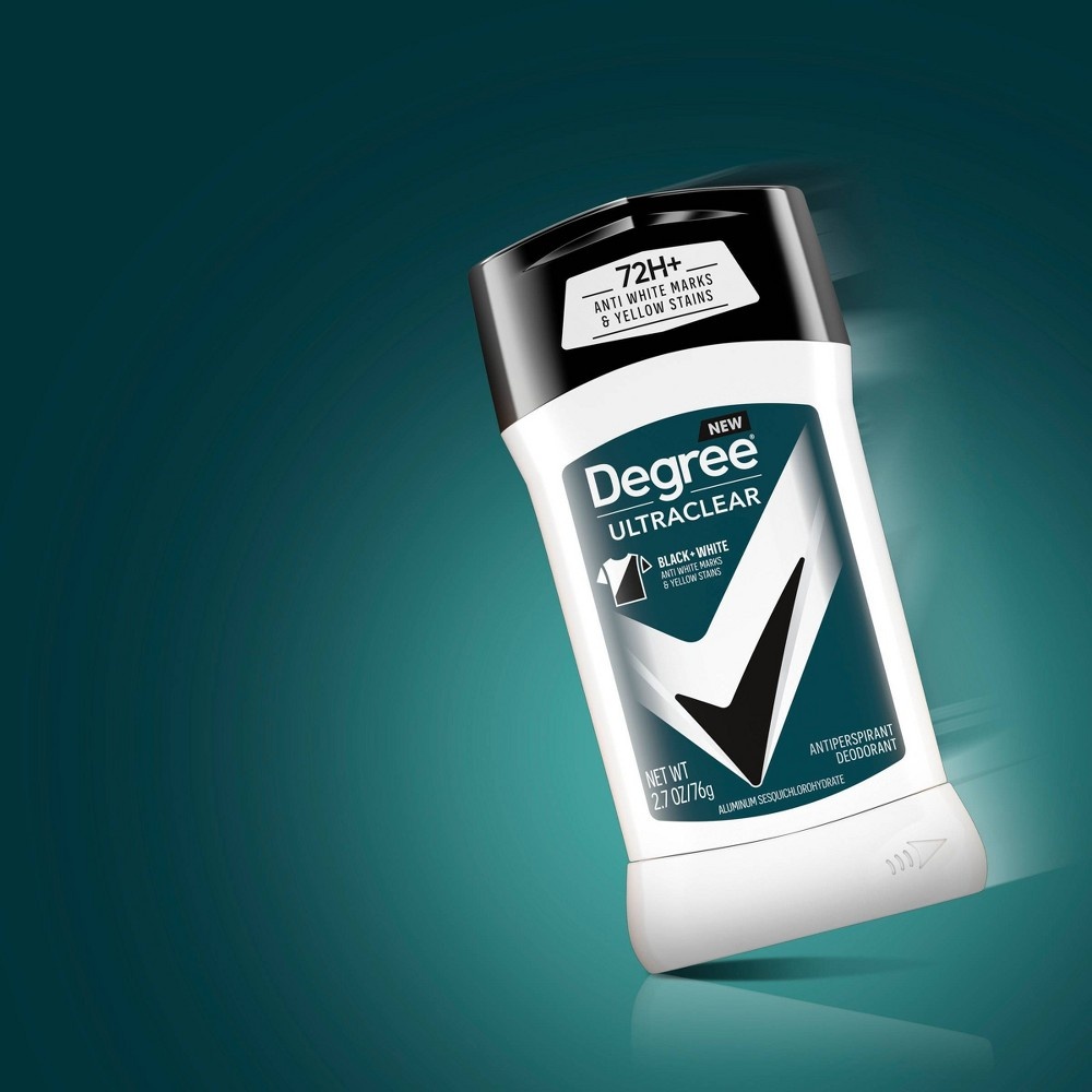 slide 5 of 5, Degree Men Ultraclear Black + White 48-Hour Antiperspirant & Deodorant Stick - 2.7oz, 5.4 oz