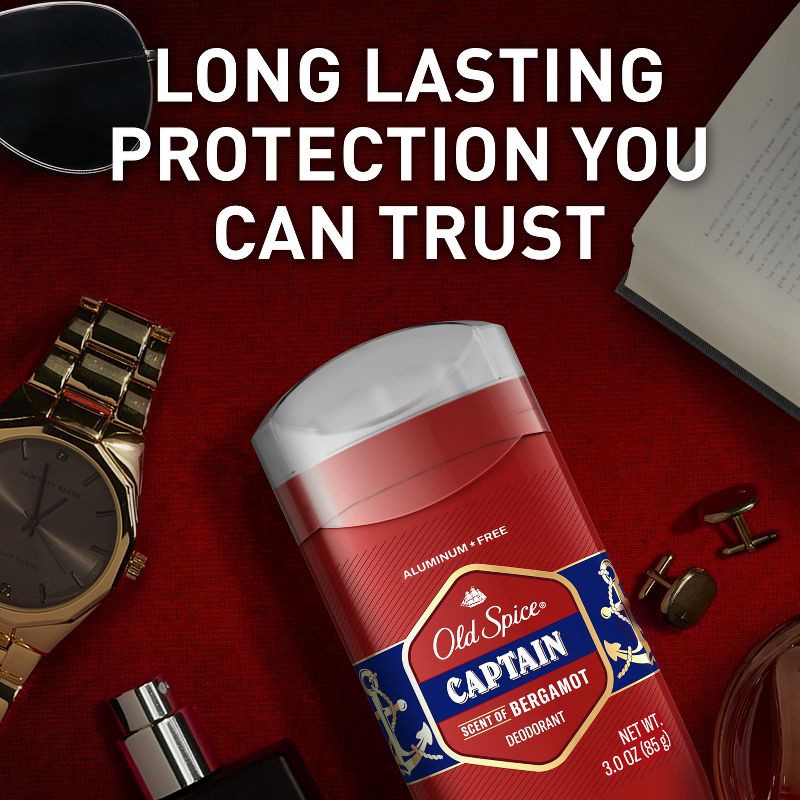 slide 7 of 7, Old Spice Red Collection Captain Deodorant - 3oz, 3 oz