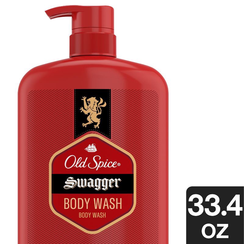 slide 1 of 10, Old Spice Men's Swagger with Cedarwood Body Wash - 33.4 fl oz, 33.4 fl oz