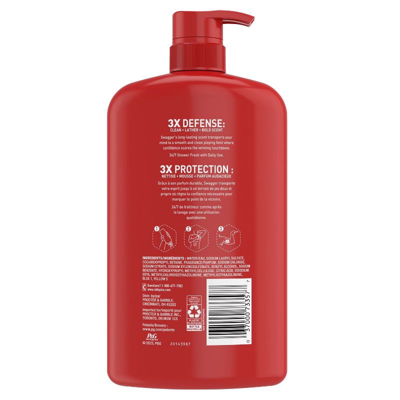 slide 10 of 10, Old Spice Men's Swagger with Cedarwood Body Wash - 33.4 fl oz, 33.4 fl oz