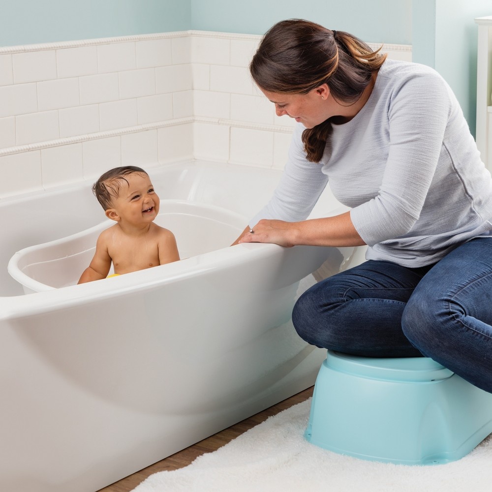 slide 7 of 11, Summer Infant Right Height Bath Tub, 1 ct