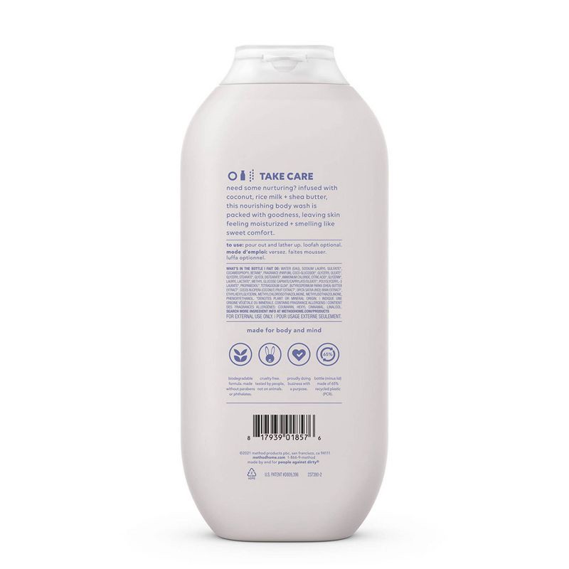 slide 2 of 7, Method Body Wash Simply Nourish - 18 fl oz, 18 fl oz