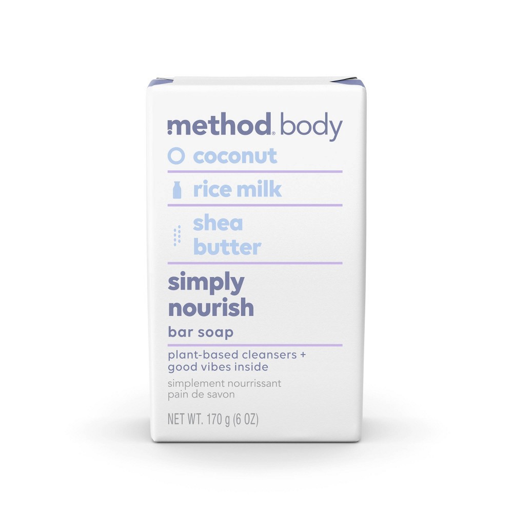 slide 2 of 3, Method Bar Soap Simply Nourish - 6oz, 6 oz