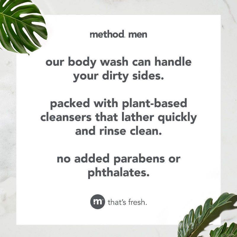 slide 5 of 6, Method Men Body Wash Sea and Surf - 18 fl oz, 18 fl oz