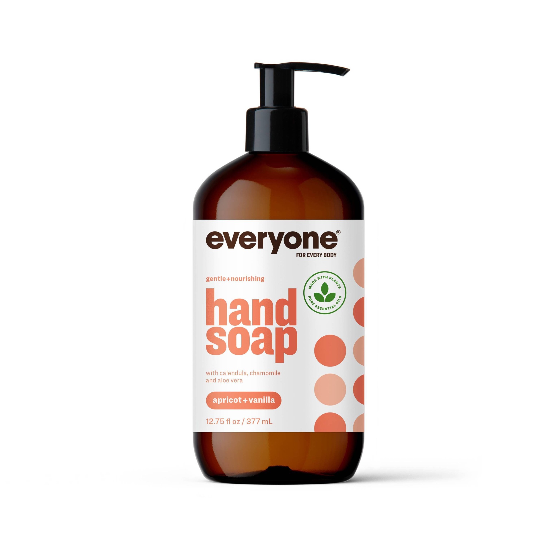 slide 1 of 9, Everyone Apricot Vanilla Hand Soap - 12.75 fl oz, 12.75 fl oz