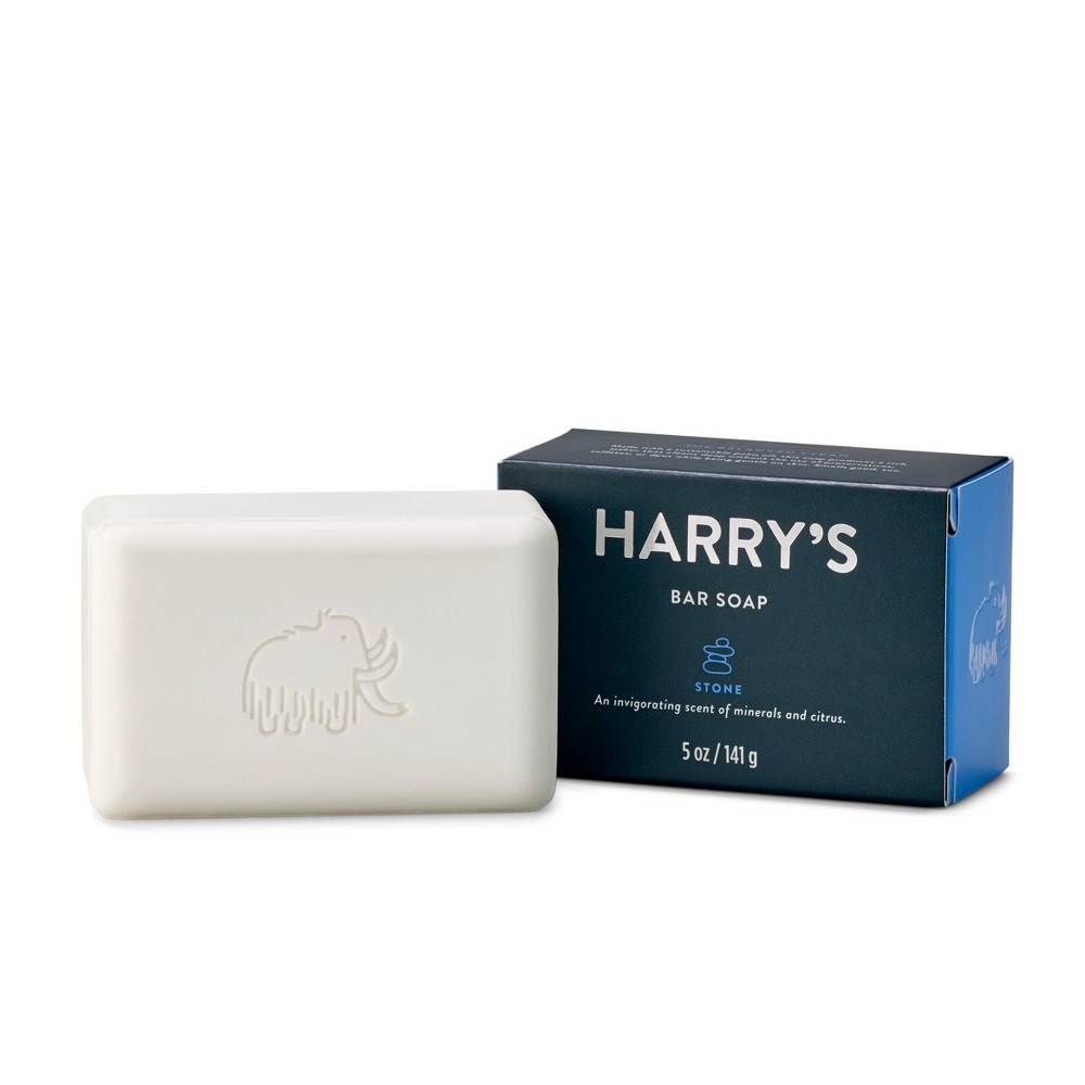 slide 4 of 6, Harry's Stone Bar Soap, 5 oz