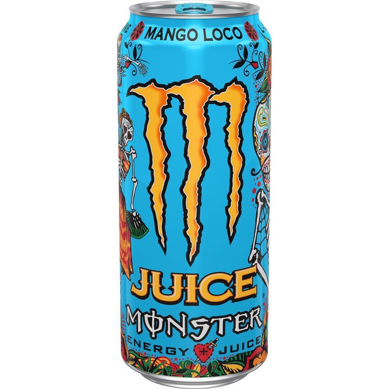 slide 7 of 8, Monster Energy Juice Monster, Mango Loco - 16 fl oz Can, 16 fl oz