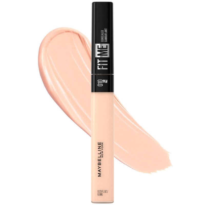 slide 1 of 10, Maybelline Fit Me Liquid Oil-Free, Fragrance-Free, Dermatologist Tested Concealer - 10 Fair - 0.23 fl oz, 0.23 fl oz