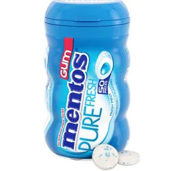 Mentos Fresh Mint Gum - 50ct