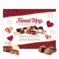 Fannie May Premium Heritage Collection Pixies Trinidads Buttercreams Caramel Nut Clusters - 11 Oz