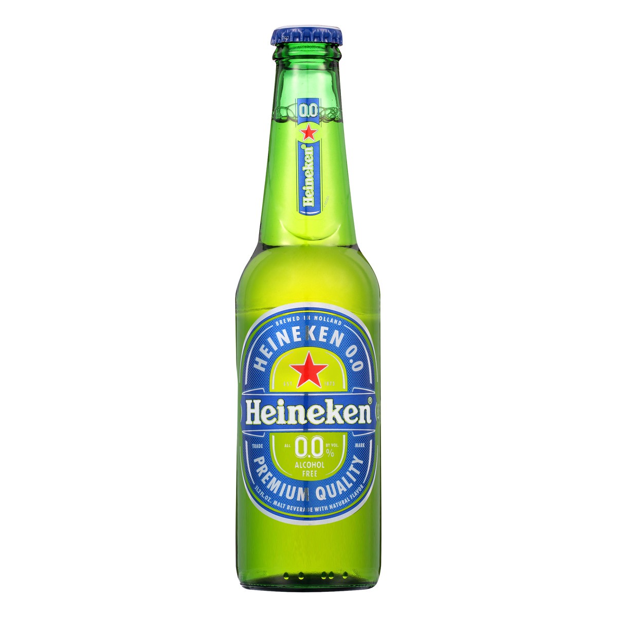 slide 1 of 1, Heineken 0.0 Non-Alcoholic Beer - 6pk/11.2 fl oz Bottles, 6 ct; 11.2 fl oz