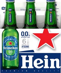 Heineken 6 Pack Alcohol Free Beer 6 - 11.2 fl oz Bottles
