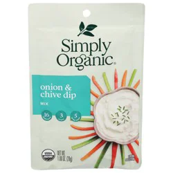 Simply Organic Dip Mix Og2 Onion&Chi