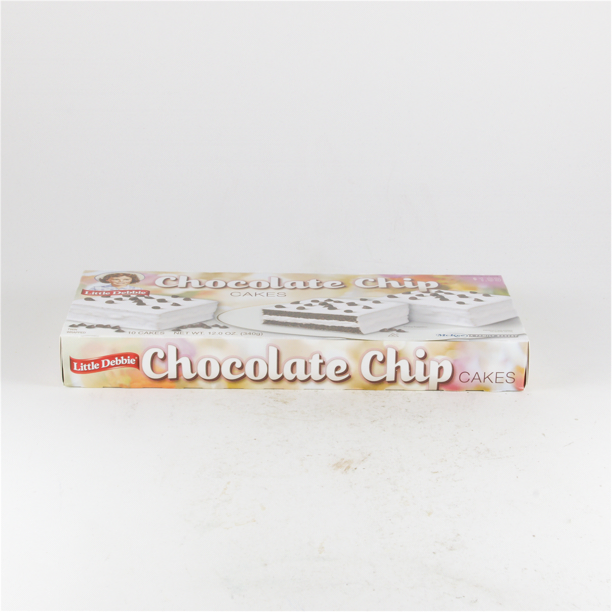 slide 2 of 6, Little Debbie Chocolate Chip Cakes, 10 ct; 1.239 oz