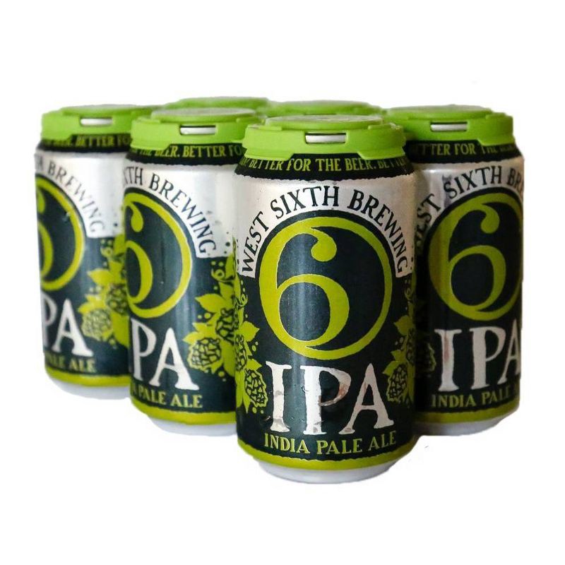 slide 1 of 2, West Sixth Brewing West Sixth IPA Beer - 6pk/12 fl oz Cans, 6 ct; 12 fl oz