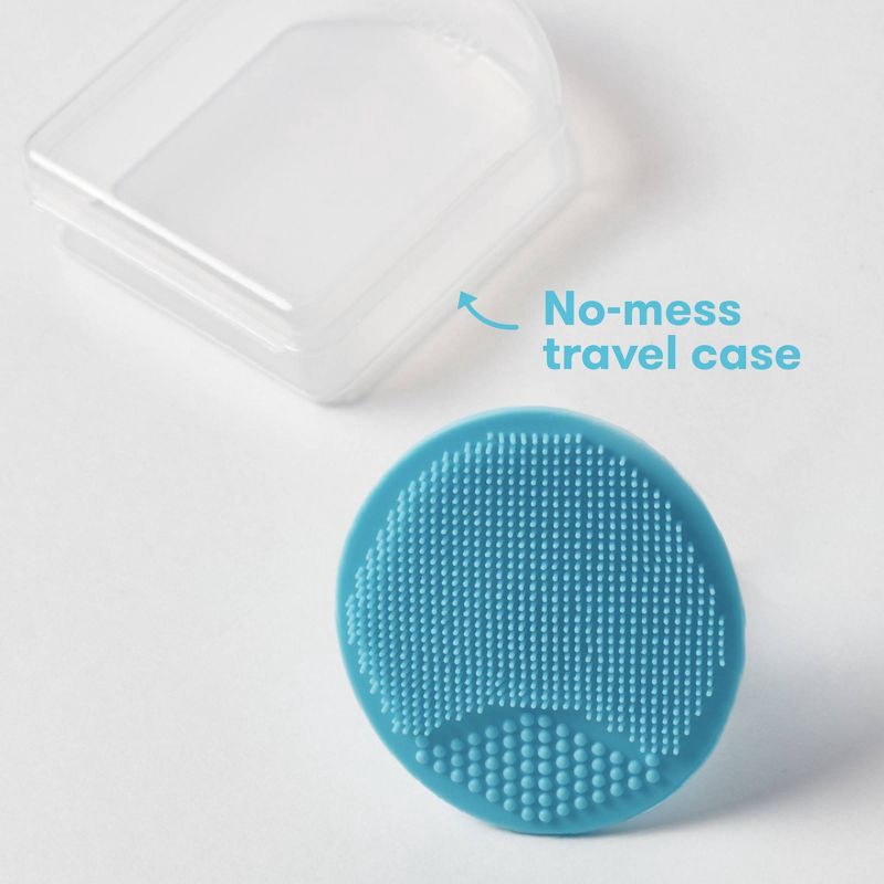 slide 5 of 7, Frida Baby DermaFrida The SkinSoother Baby Bath Silicone Brush - 2pk, 2 ct