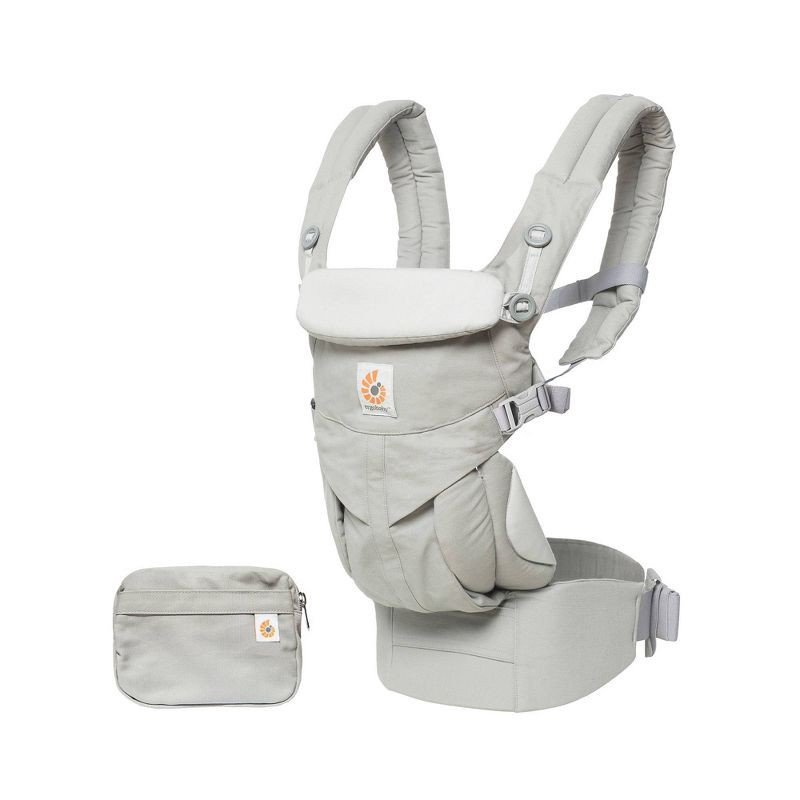 slide 7 of 9, Ergobaby Omni 360 All Carry Positions Baby Carrier for Newborn to Toddler - Pearl Gray - 7-45 lbs, 7 ct; 45 lb