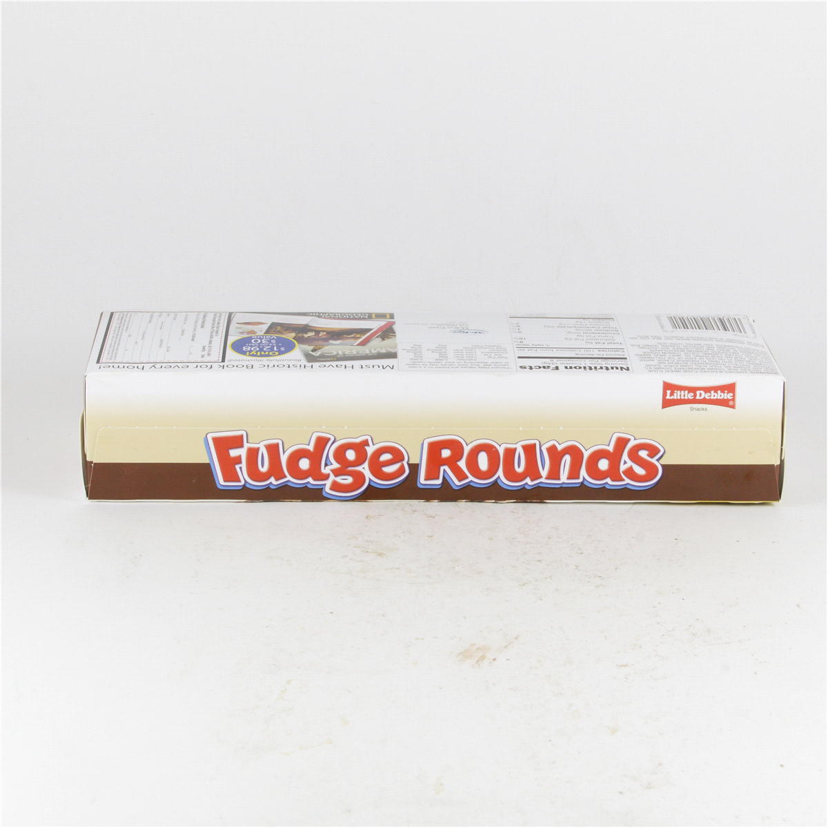 slide 3 of 6, Little Debbie Fudge Rounds, 9.5 oz